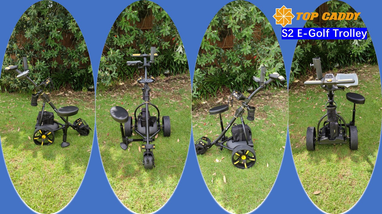 TopCaddy S2 Electric Golf Buggy including Lithium Battery(36 Holes)
